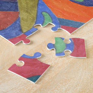 "Color Rush" Abstract Art Jigsaw Puzzle