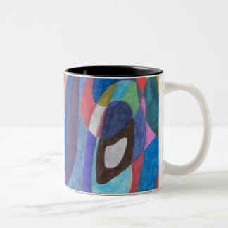 Color Rush, Abstract Art Mug