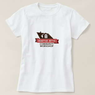 Color SACW Logo, Light Background T-Shirt