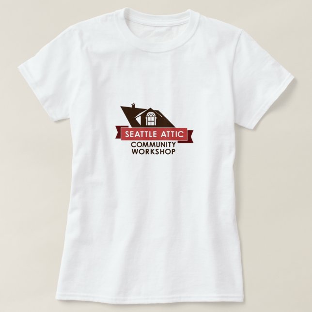 Color SACW Logo, Light Background T-Shirt (Design Front)