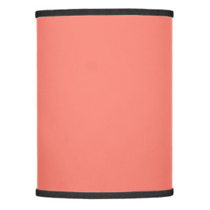 color salmon lamp shade