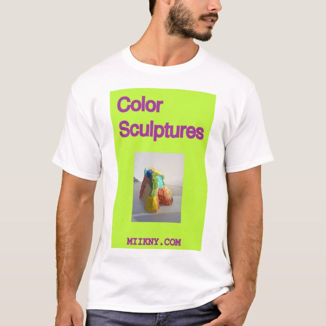 Color Sculptures Bright T-Shirt (Front)