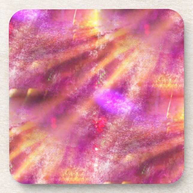color seamless background purple, pink coaster (Front)