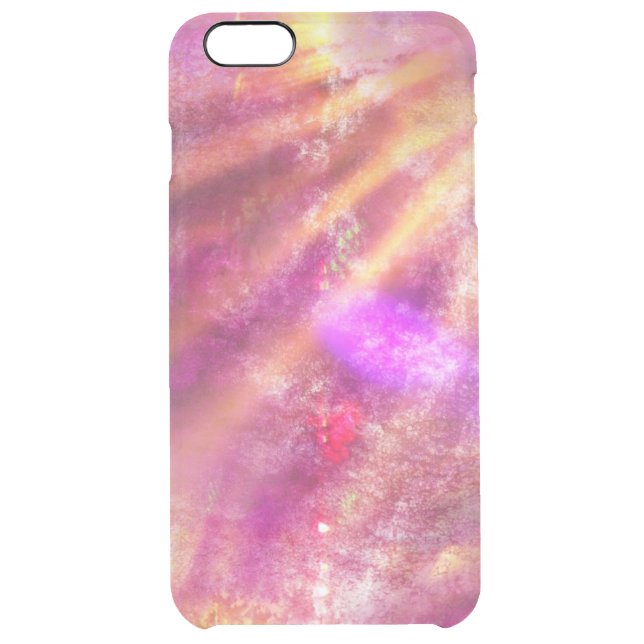 color seamless background purple, pink uncommon iPhone case (Back)
