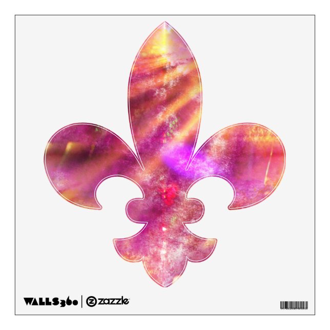 color seamless background purple, pink wall sticker (Front)