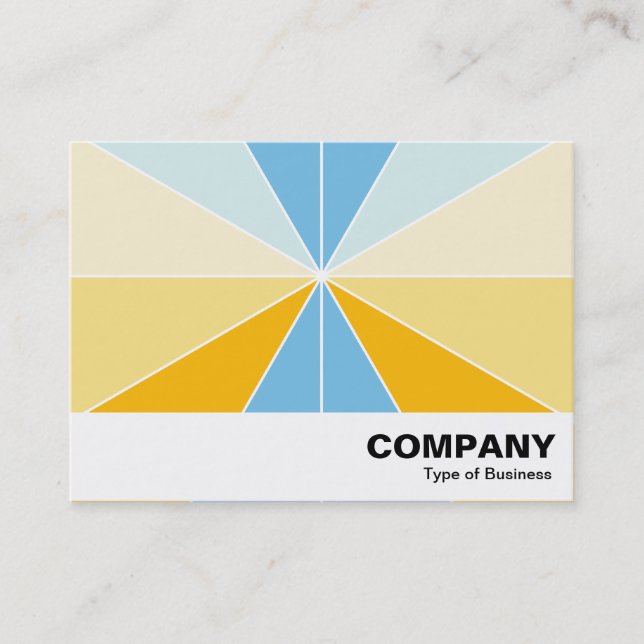 Color Segments 04 Business Card (Front)