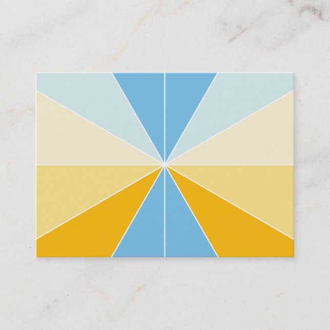 Color Segments 04 Business Card (Front)