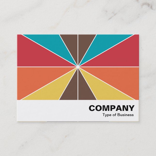 Color Segments 05 Business Card (Front)