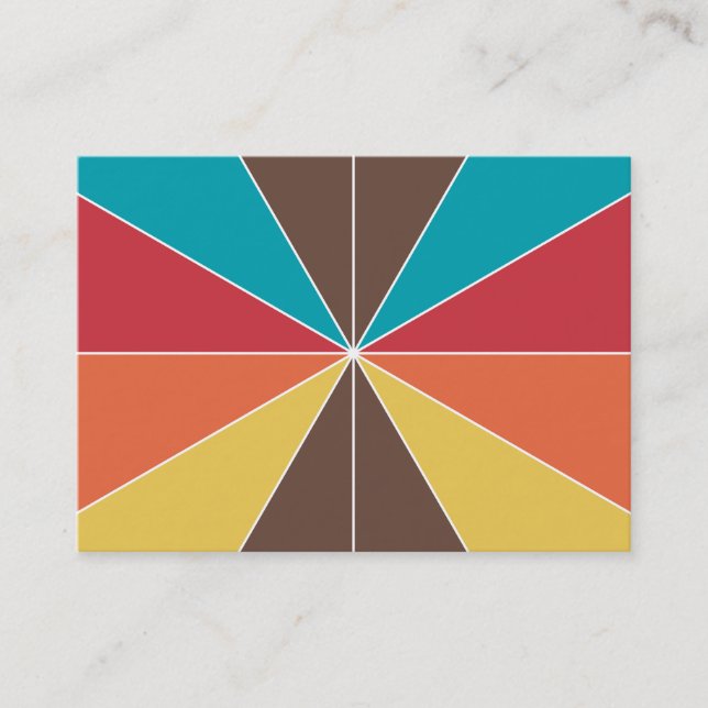 Color Segments 05 Business Card (Front)