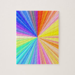Color Shade Wheel - Rainbow Extreme Jigsaw Puzzle