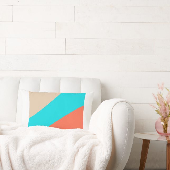 Color Shadow Lumbar Pillow (Couch)