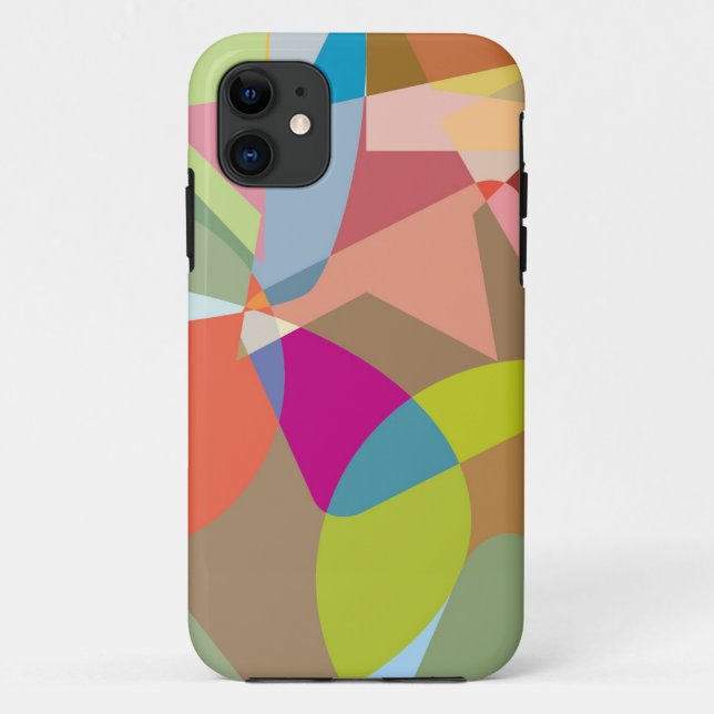 color shapes Case-Mate iPhone case (Back)