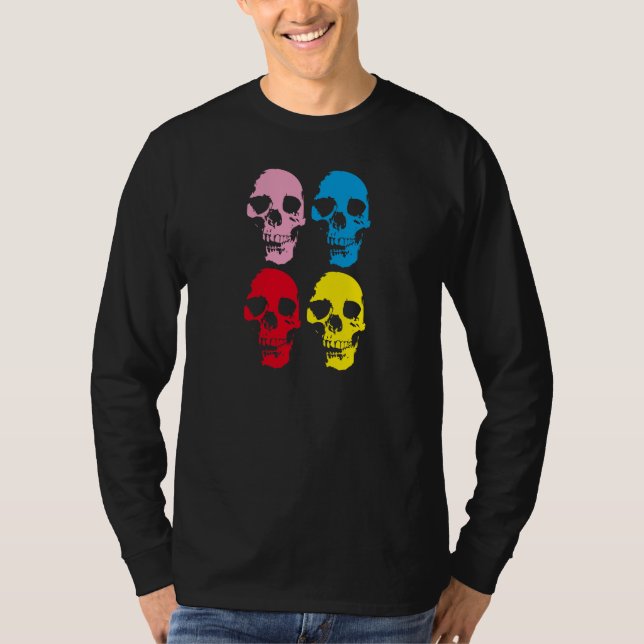 COLOR SKULLS T-Shirt (Front)