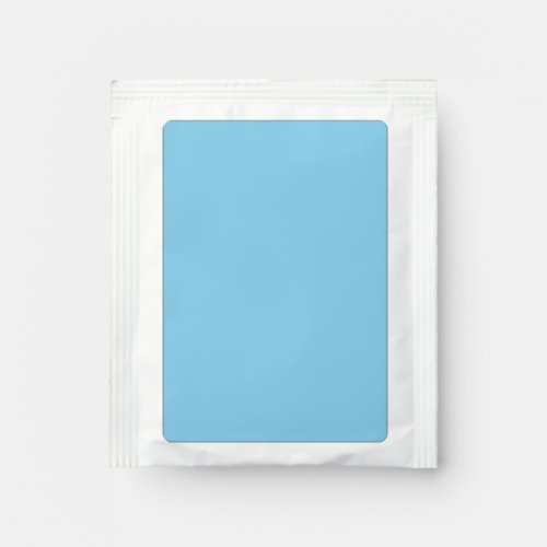 color sky blue tea bag drink mix