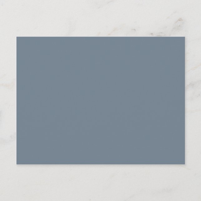 color slate grey postcard (Front)