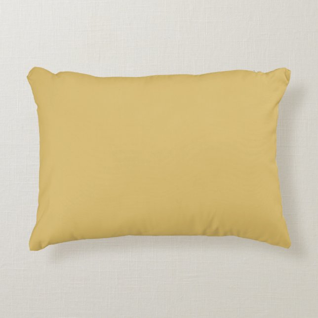 Color Solid Brass Accent Pillow (Front)