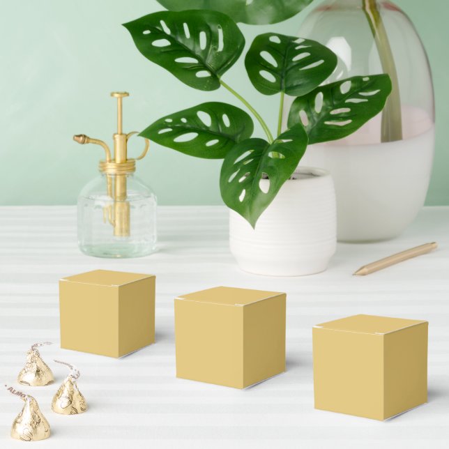 Color Solid Brass Favor Boxes (Multiple)