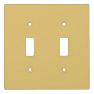 Color Solid Brass Light Switch Cover