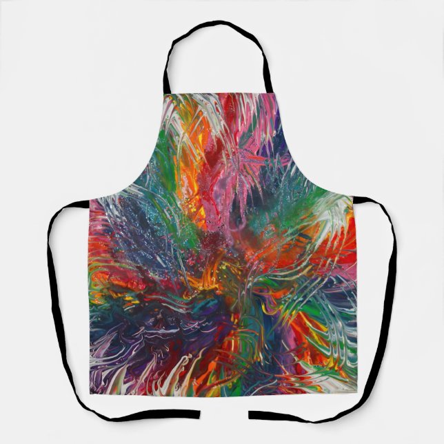 Color Spectrum Pinwheel Apron (Front)