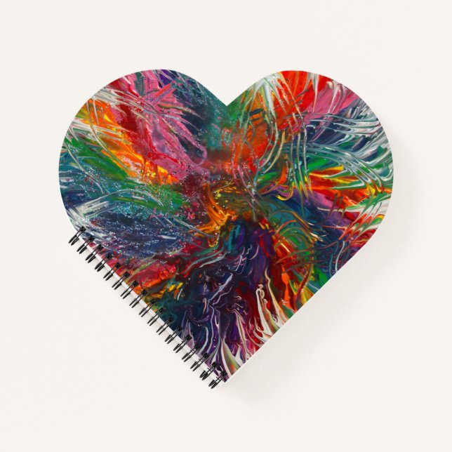 Color Spectrum Pinwheel Notebook (Front)