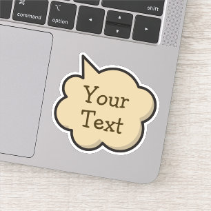Color Speech Bubble Sticker