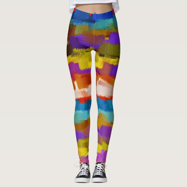 Color Splash #29 Leggings (Front)