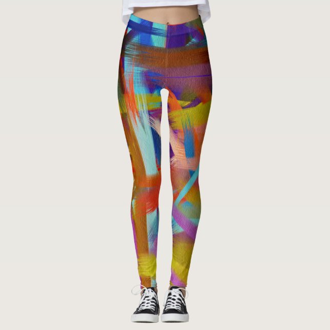 Color Splash #30 Leggings (Front)