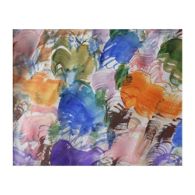 Color Splash Acrylic Abstract Art (Front)