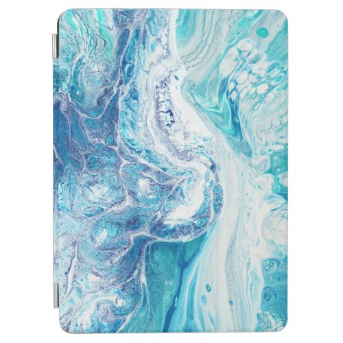 Color Splash Acrylic Abstract Background iPad Air Cover