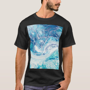 Color Splash: Acrylic Abstract Background T-Shirt