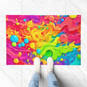 Color Splash Backdrop Doormat