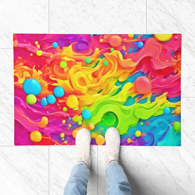  Color Splash Backdrop Doormat (Indoor)