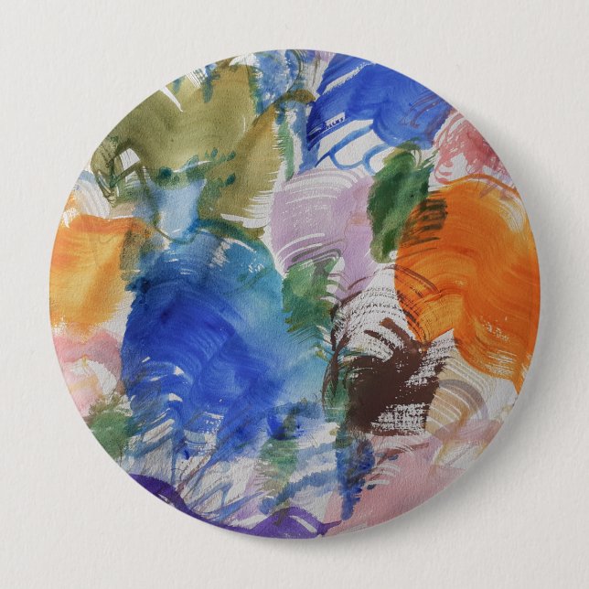 Color Splash Badge Button (Front)