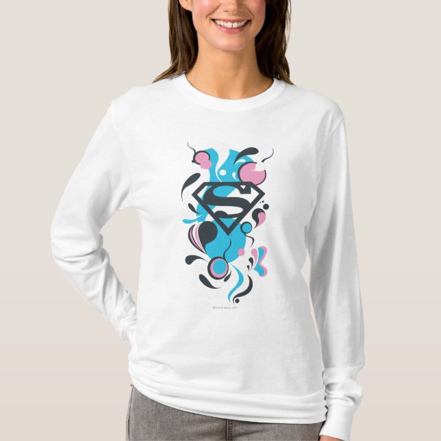 Color Splash Blue T-Shirt (Front)