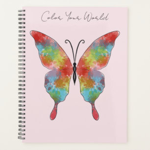 Color Splash Butterfly Planner