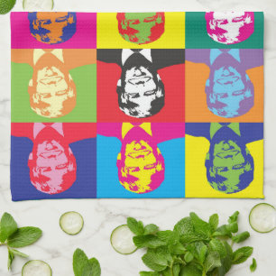 Color Splash Donald Trump Kitchen Towel