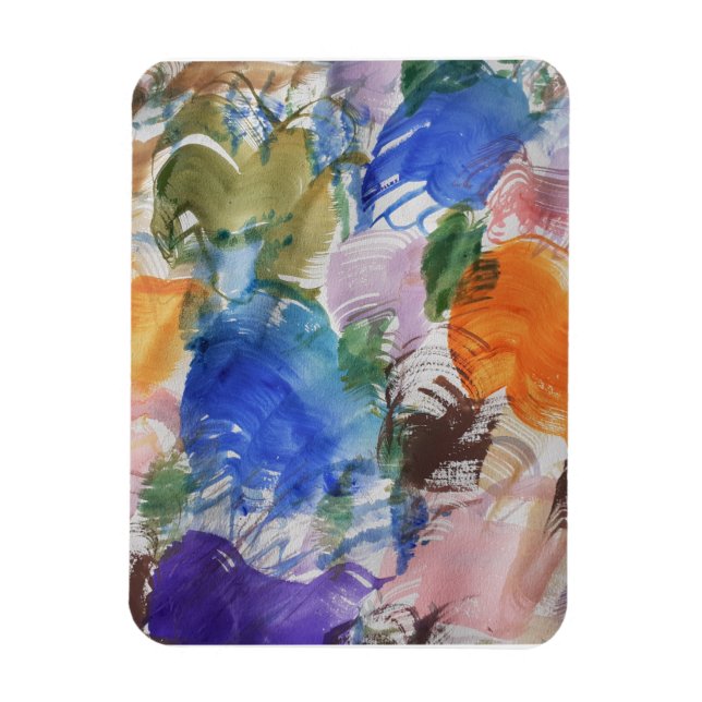Color Splash Flexible Photo Magnet (Vertical)