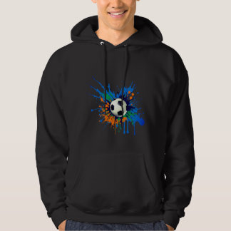 Color Splash Football Tri-Blend hoodie