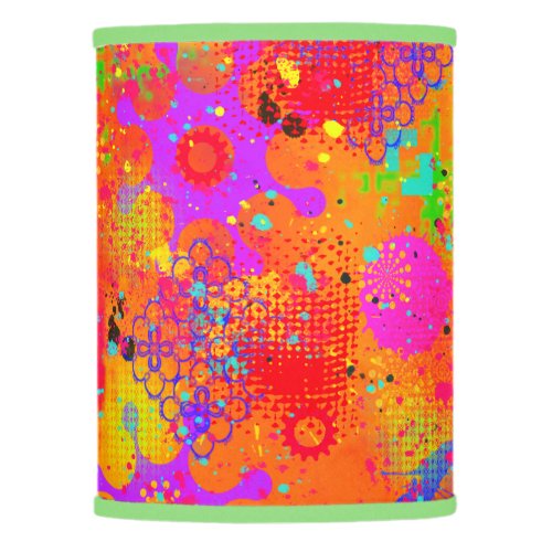 Color Splash Graffiti Lamp Shade