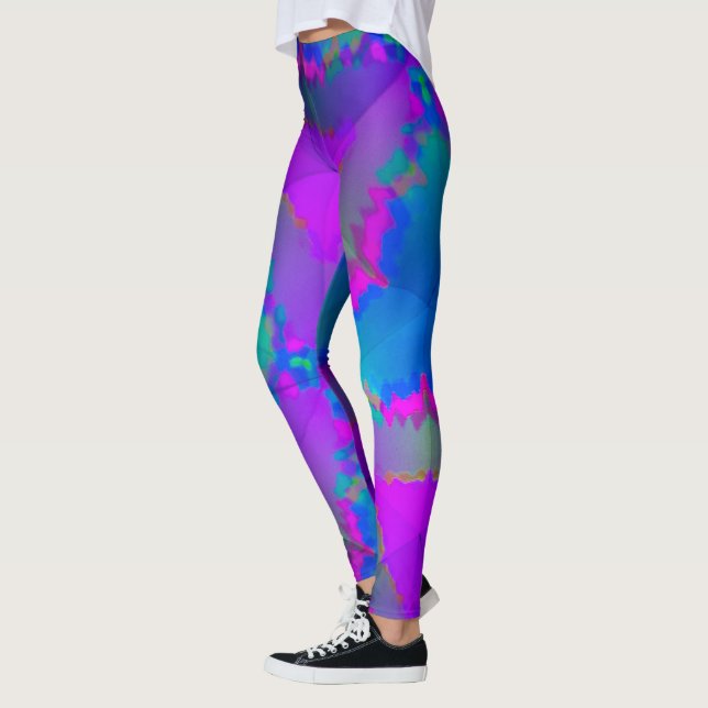 color splash leggings (Left)
