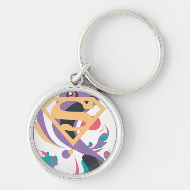 Color Splash Orange Keychain (Front)