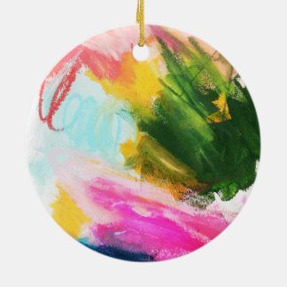 Color Splash Ornament