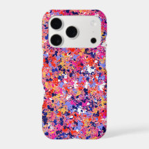 Color Splatter Abstract Art