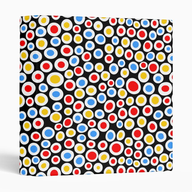 Color Spots Pattern 230515 Binder (Front/Spine)