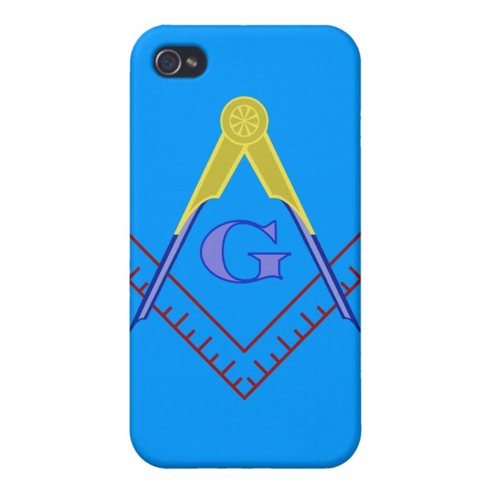 Color Square and Compass Iphone Case Cover For iPhone 4