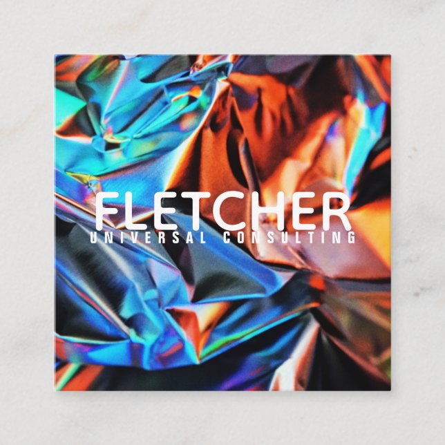 COLOR SQUARE BUSINESS CARD (Front)