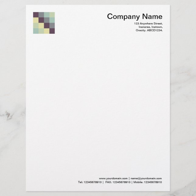 Color Squares 011 Letterhead (Front)