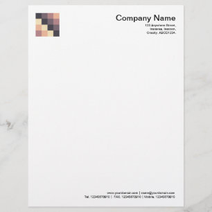 Color Squares 012 Letterhead