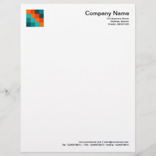 Color Squares 01 Letterhead