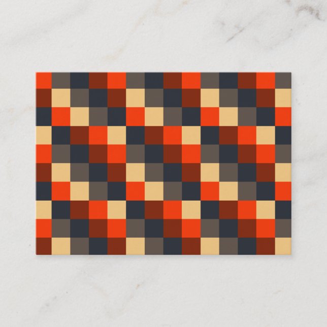 Color Squares 02 Business Card (Front)